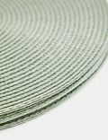 Set of 4 Round Woven Placemats