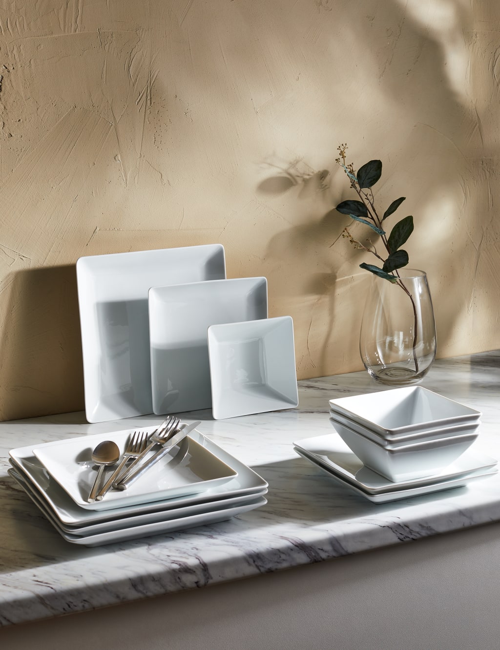 12 Piece Maxim Square Dinner Set image 1