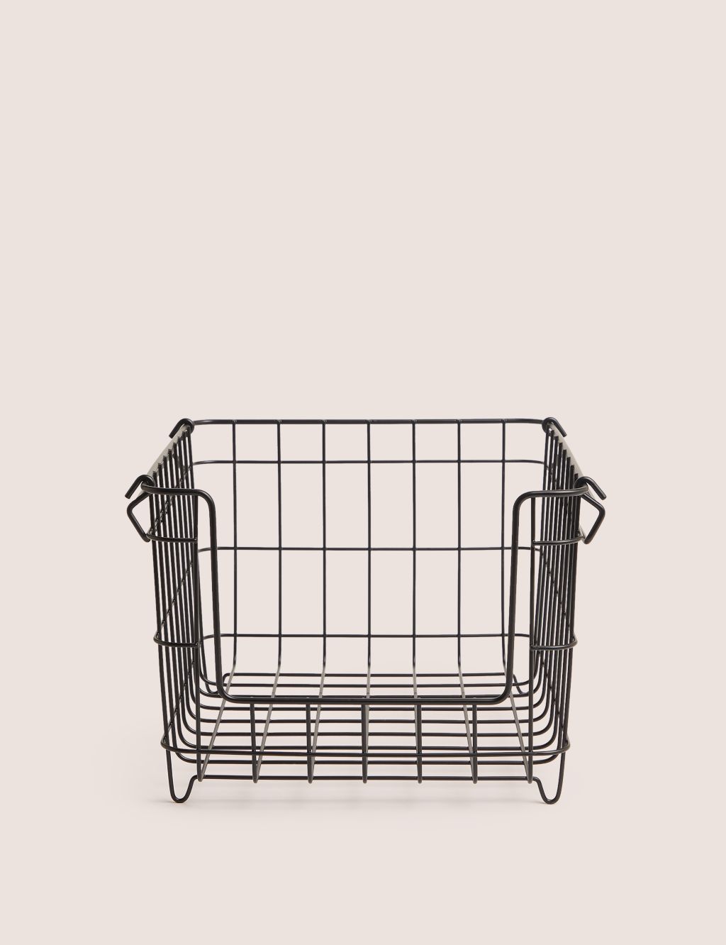 Large Stackable Storage Basket image 1