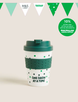 

M&S Collection Macmillan Travel Mug - Green Mix, Green Mix