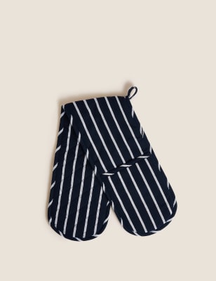 Striped Double Oven Glove