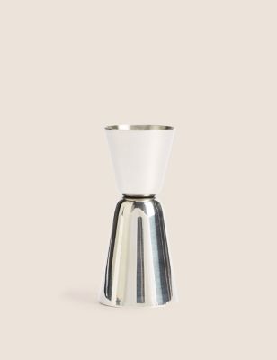 

M&S Collection Double Jigger - Silver, Silver