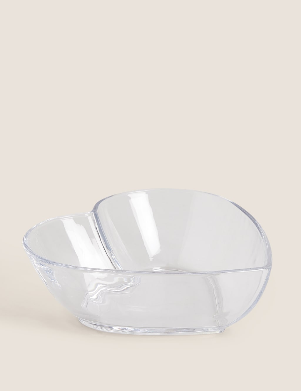Glass top serving dish