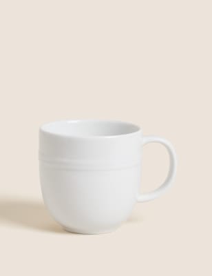 

M&S Collection Marlowe Mug - White, White