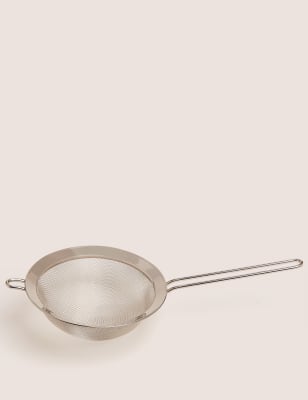 

M&S Collection Stainless Steel 20cm Sieve - Silver, Silver