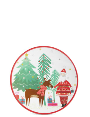 Kids christmas outlet plates