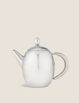 

M&S Collection Mini Milan Teapot - Silver, Silver