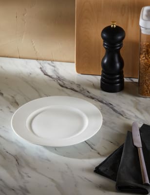 

M&S Collection Maxim - Plato de postre - Blanco, Blanco