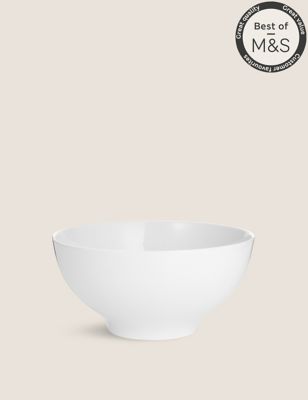 

Maxim Serving Bowl - White, White