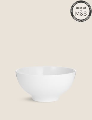 

Maxim Serving Bowl - White, White