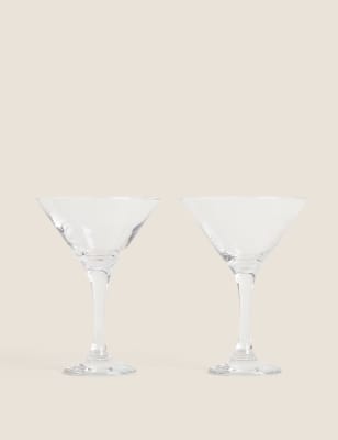 Set of 2 Espresso Martini Glasses