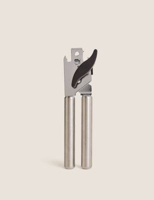 M&S Stainless Steel Can Opener - Silver, Silver