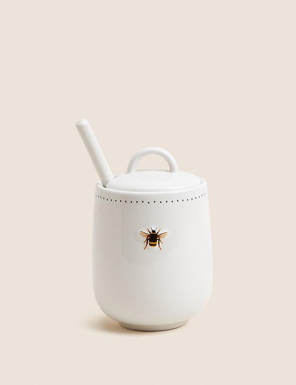 Pot à miel avec motif abeille - CH