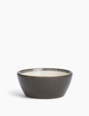 

M&S Collection Amberley Cereal Bowl - Charcoal, Charcoal