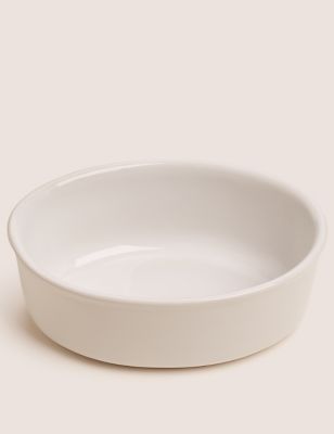 

Ceramic Small Pie Dish - Ivory, Ivory