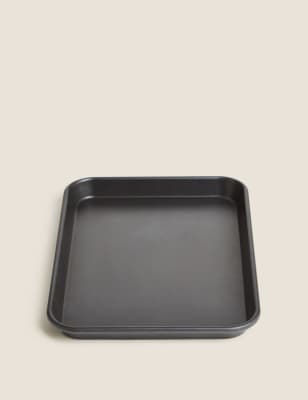 

M&S Collection Aluminised Steel 35cm Oven Tray - Charcoal, Charcoal