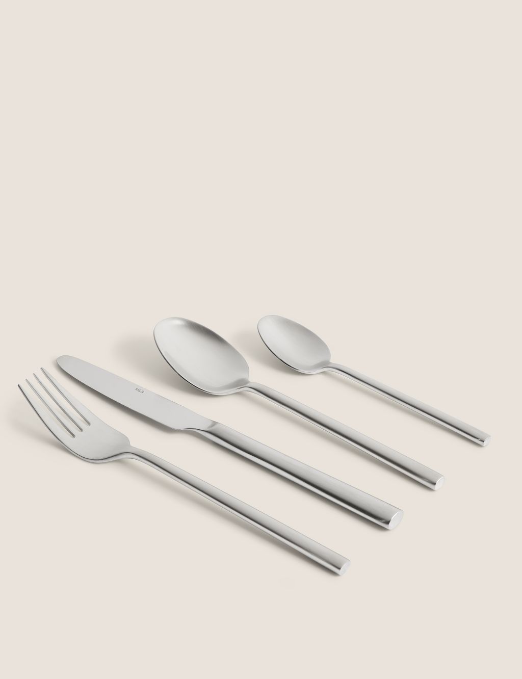 16 Piece Manhattan Brushed Cutlery Set