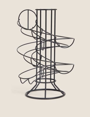 

M&S Collection Wire Egg Slide - Black, Black