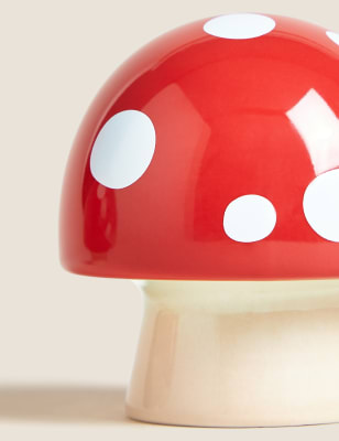 

M&S Collection Mushroom Salt & Pepper Set - Red Mix, Red Mix