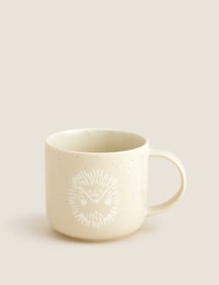 

M&S Collection Hedgehog Embossed Mug - Brown Mix, Brown Mix