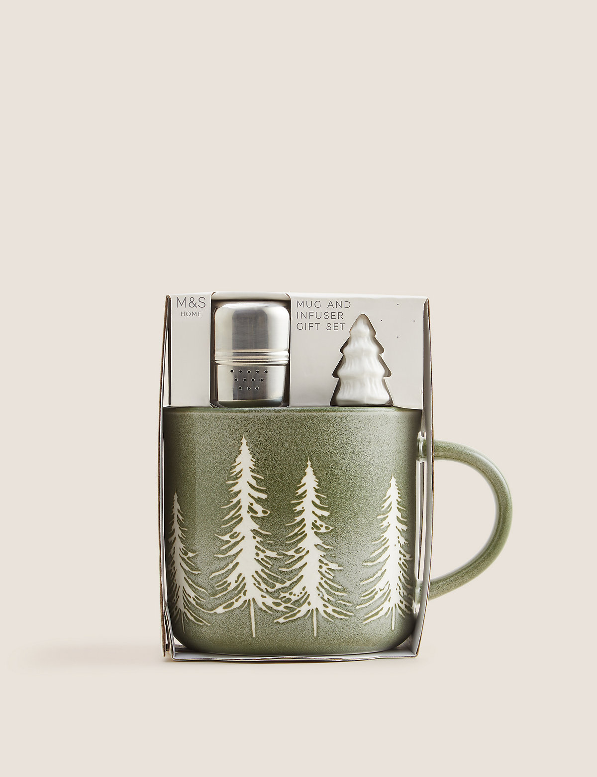 Jumbo Tree Mug & Infuser Gift Set