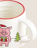 Weihnachtsbecher mit Percy Pig™-Motiv