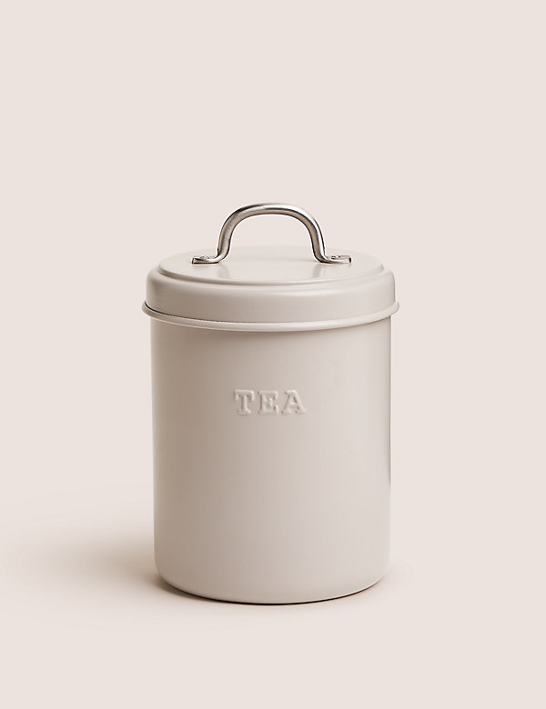 Powder Coated Tea Storage Jar