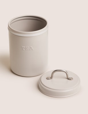 Powder Coated Tea Storage Jar