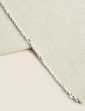 Cotton Rich Ribbed Table Runner