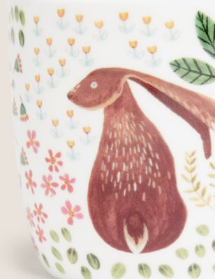

M&S Collection Rabbit Woodland Mug - Multi, Multi