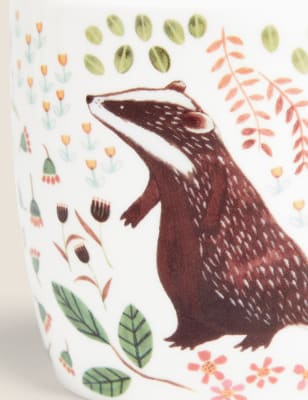 Badger Woodland Mug