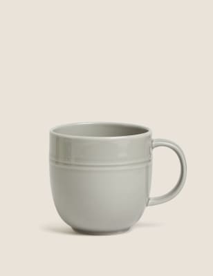 

M&S Collection Marlowe - Juego de 4 tazas - Gris Claro, Gris Claro