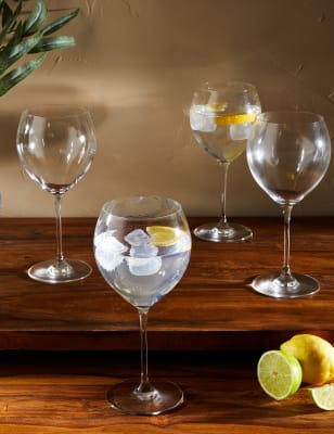 Set of 4 Maxim White Wine Glasses, M&S Collection