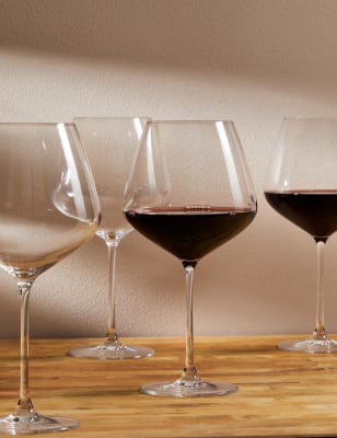 Juego de 4 copas de vino tinto grandes | M&S US