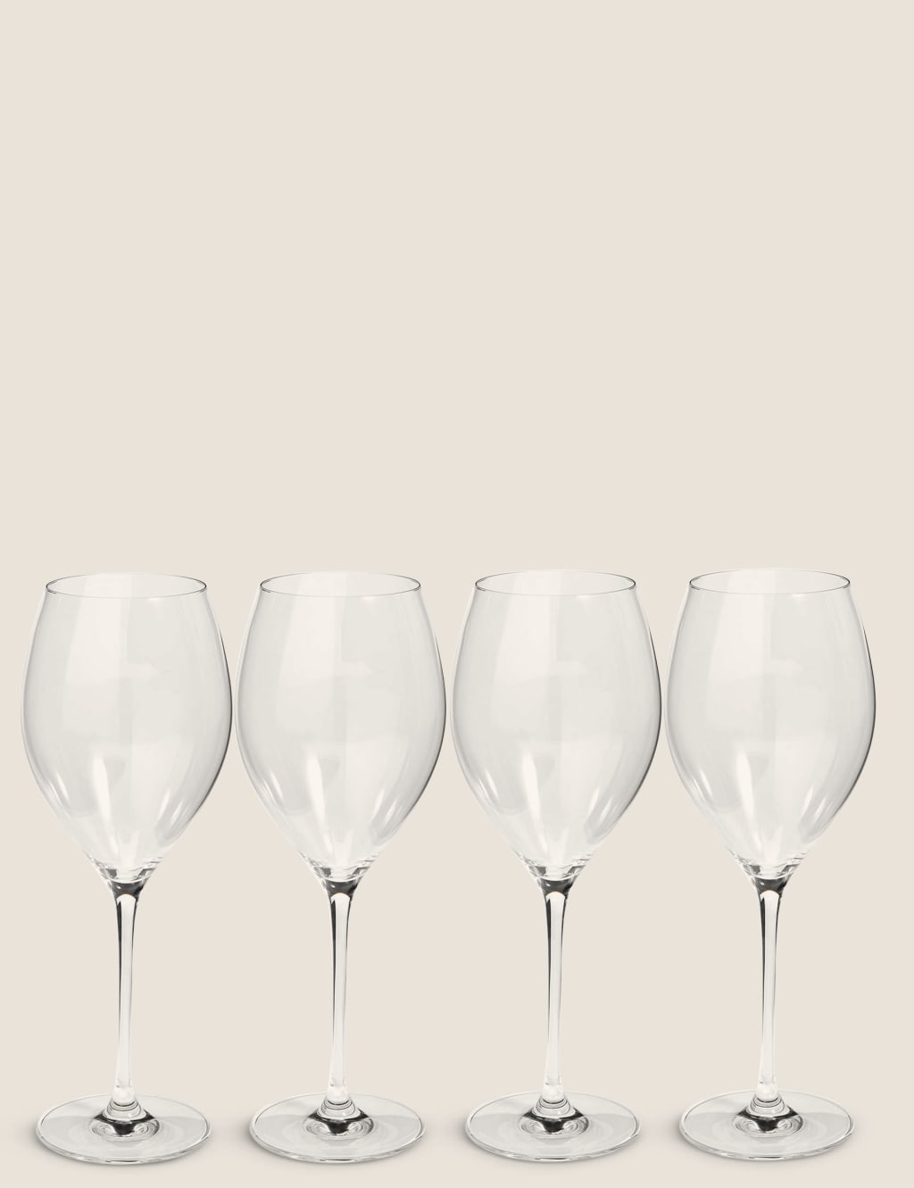 Set of 4 Red Wine Glasses