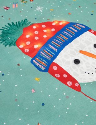 

M&S Collection Light Up Adults' Snowman Apron - Multi, Multi