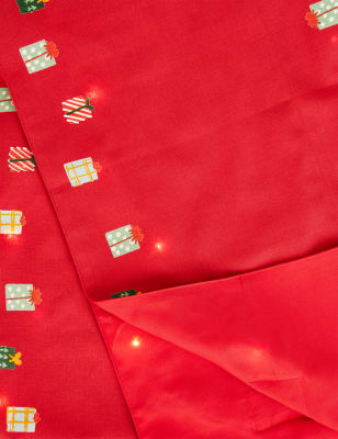 

M&S Collection Tischläufer mit leuchtendem Weihnachtsmotiv - Rot, Rot