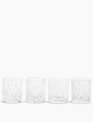 Set of 4 Whisky Glasses