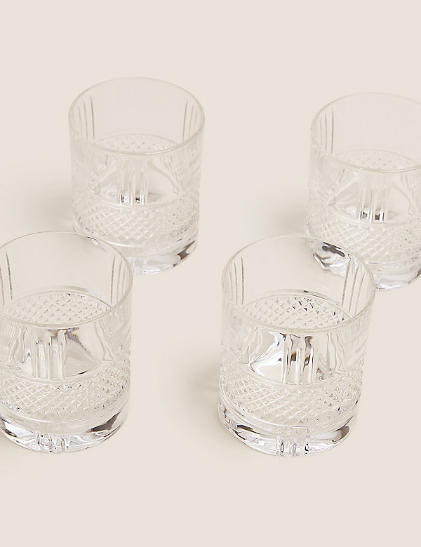 Set of 4 Adeline Glass Tumblers - SI