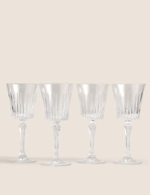 M&S Set of 4 Timeless Wine Glasses