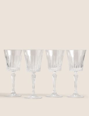 M&S Set of 4 Timeless Wine Glasses