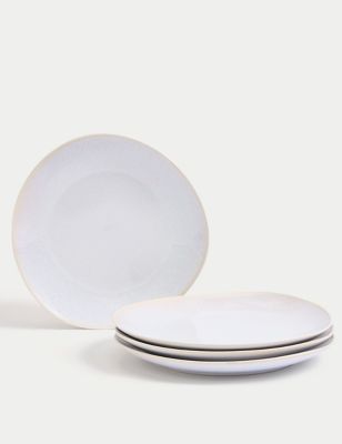 

M&S Collection Set of 4 Argo Dinner Plates - Natural, Natural