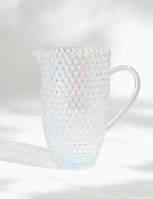 

M&S Collection Lustre Picnic Jug - Pearl, Pearl