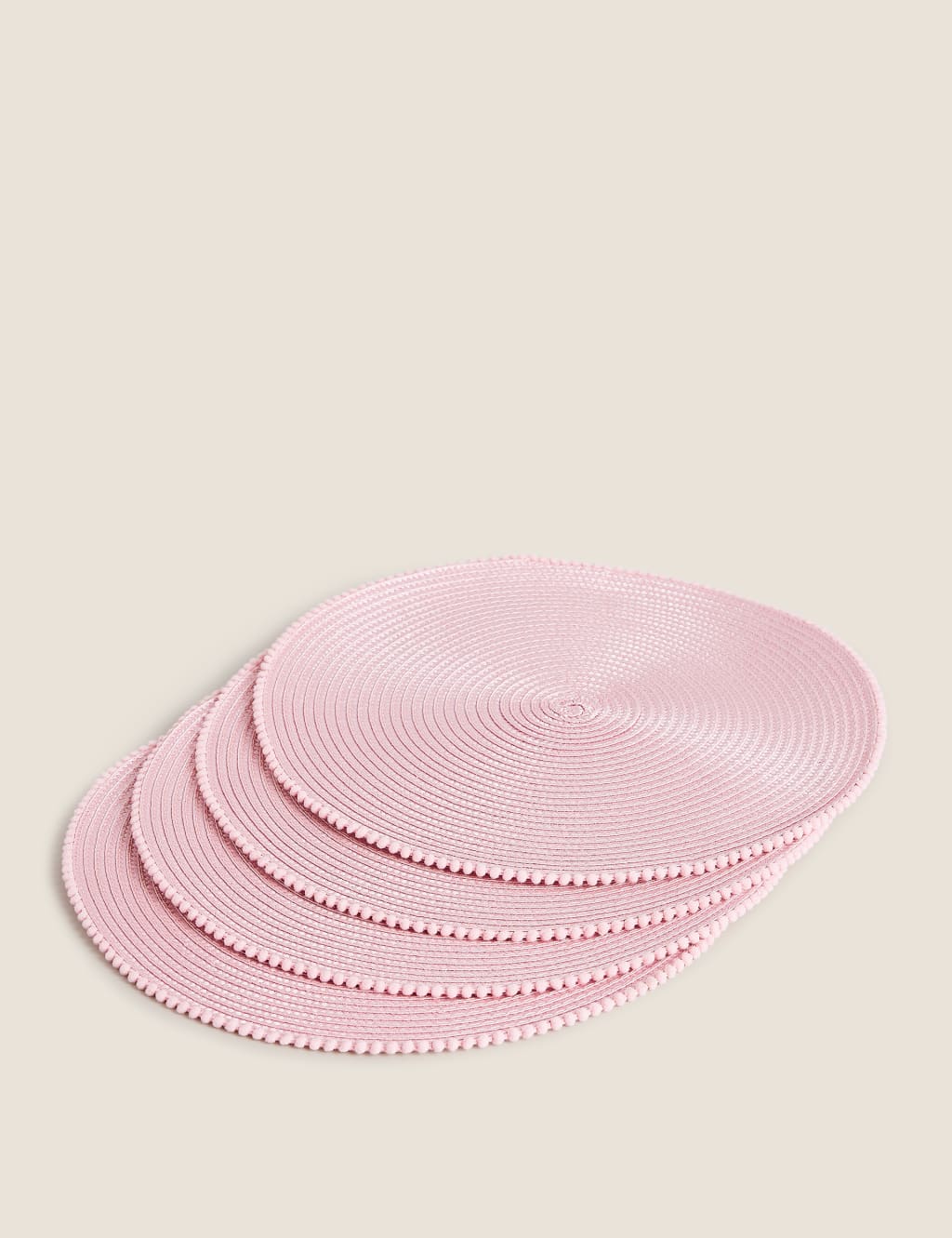 Set of 4 Pom Pom Placemats image 1