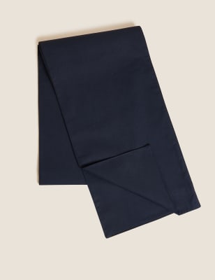 

M&S Collection Pure Cotton Table Runner - Navy, Navy