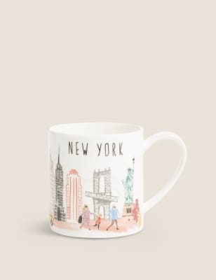 

M&S Collection New York Mug - Multi, Multi