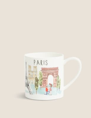 

M&S Collection Paris Mug - Multi, Multi
