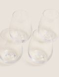 Set of 4 Maxim Stemless Wine Glasses