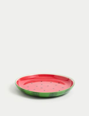M&S Watermelon Side Plate - Multi, Multi