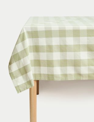Pure Cotton Gingham Tablecloth - GR